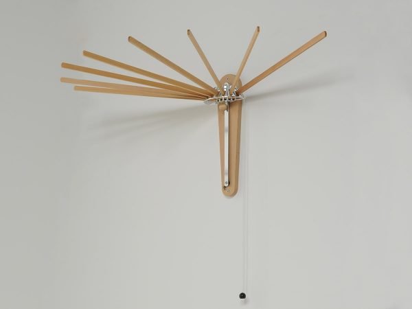 Fan Clothes Airer Natural - Image 3