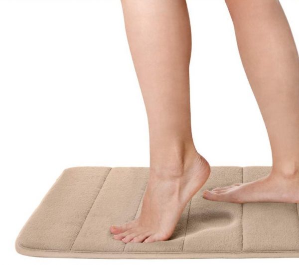 Nuvola Bath Mat 40x60 cm Beige - Image 2
