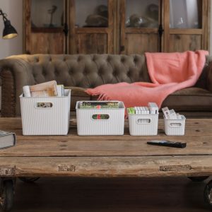 Baobab Storage Basket 15 Lt White
