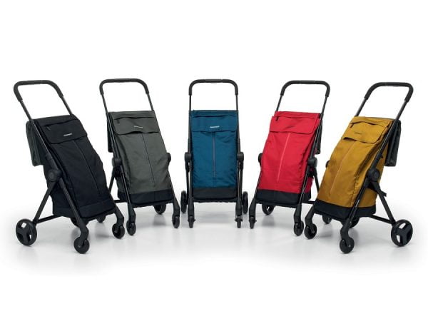 Go Fast Shopping Trolley Black