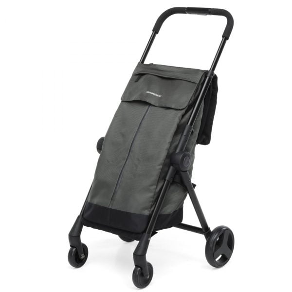 Go Fast Shopping Trolley Grey - Image 2
