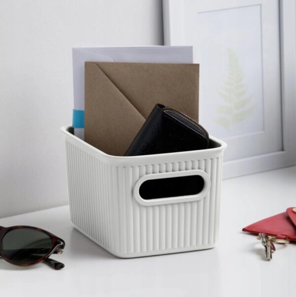 Baobab 3 Pcs Storage Baskets 5 Lt + 2x1.50 Lt W