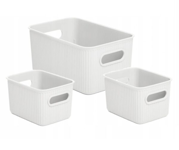 Baobab 3 Pcs Storage Baskets 5 Lt + 2x1.50 Lt W - Image 4