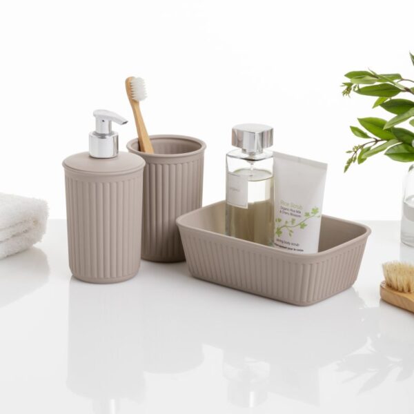 Baobab Bathroom Set x3 Taupe