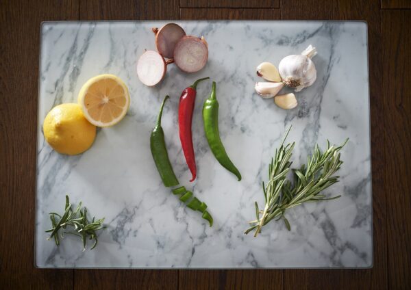 Typhoon Marble Look Chopping Board