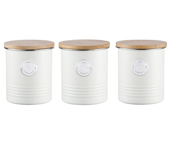 Typhoon Living Canisters 3 Pcs C/T/S 1 Lt Cream - Image 7