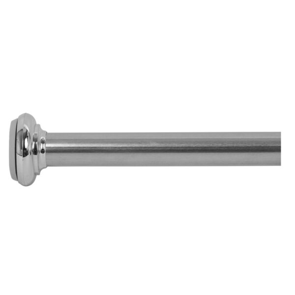 Straight Rod 105-185cm Chrome