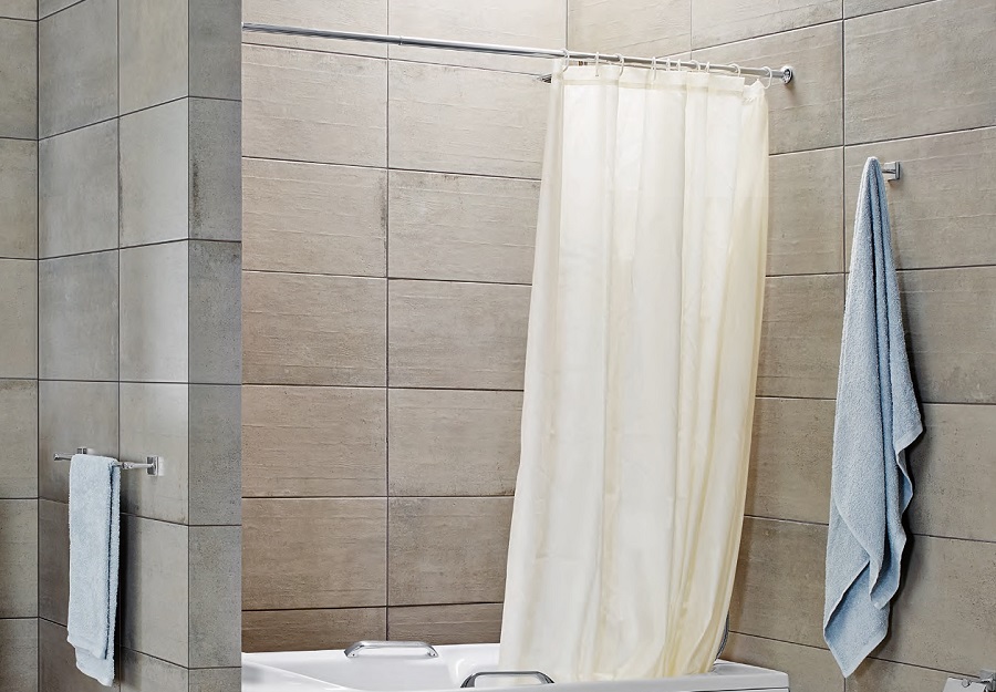 Shower Rod Universal White - Image 2