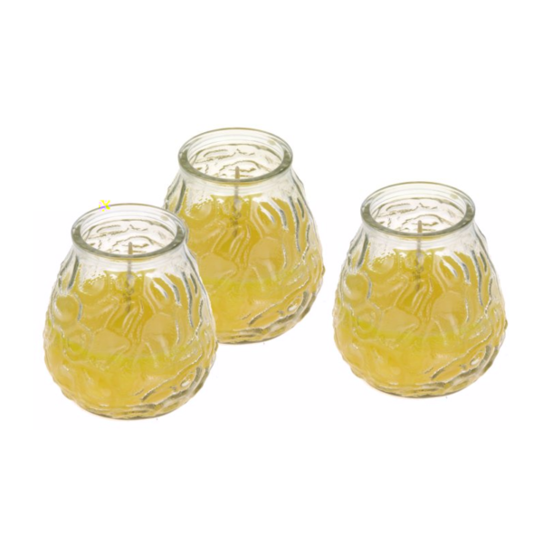 Citronella Candle in Glass Jar - Image 2