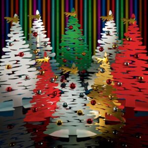 Bark for Christmas Tree White (BM06/30 W)