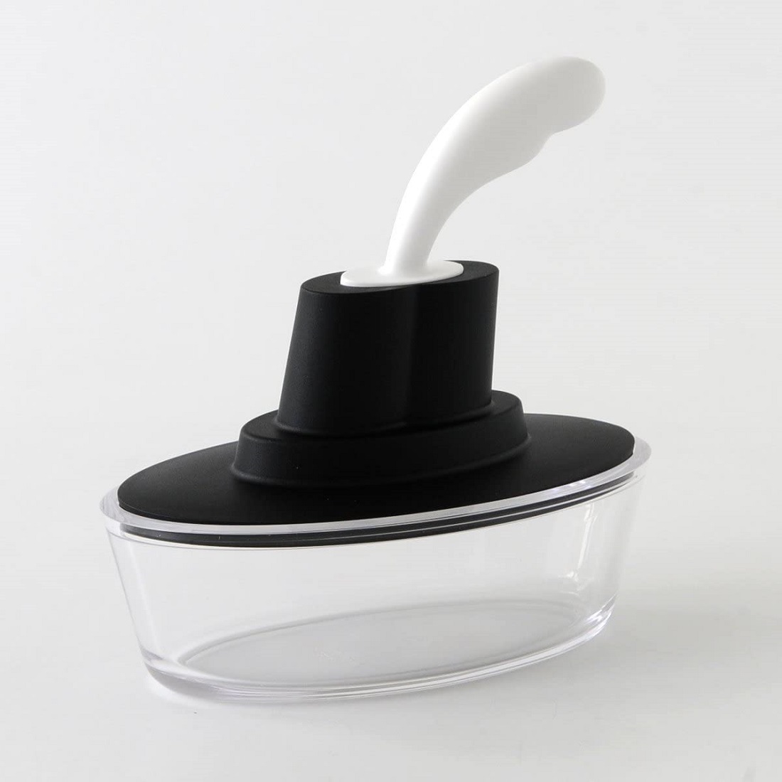 Ship Shape Butter Dish Black (ASG13B) - Image 3