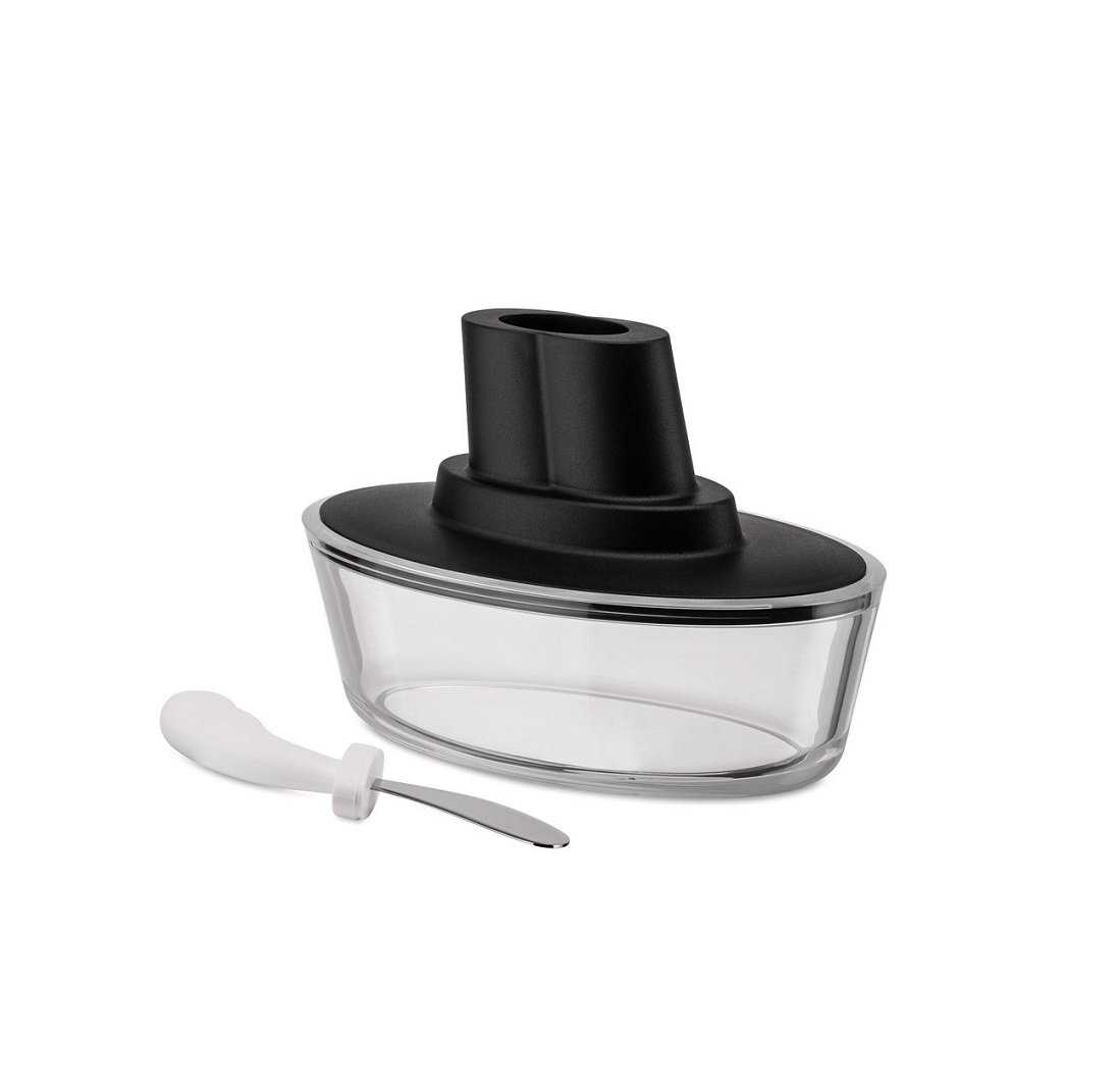 Ship Shape Butter Dish Black (ASG13B) - Image 6