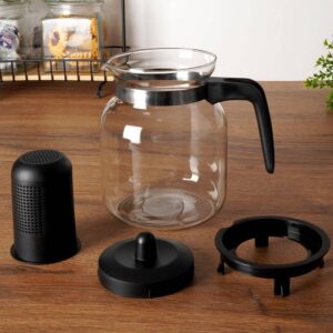Teapot Glass 1.50Lt