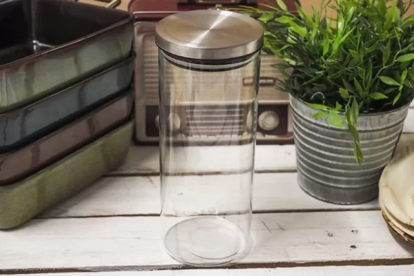 Glass Storage Jar with Lid 1.40Lt - Image 2