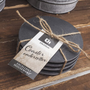 Slate Coasters Set of 4 Pcs