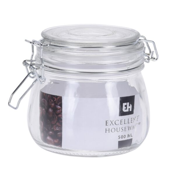 Glass Jar 500ml - Image 4