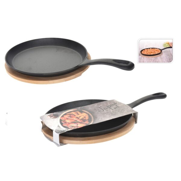 Tapas Dish Cast Iron Oval 24cm - Image 5