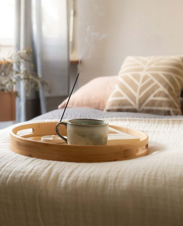Serving Tray Bamboo 40cm - Image 3