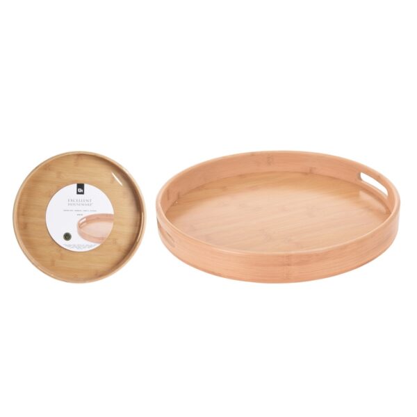 Serving Tray Bamboo 40cm - Image 9