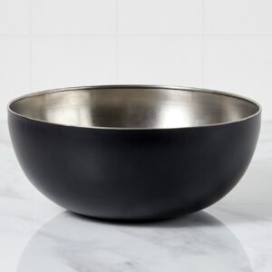 Stainless Steel Bowl Matt Black