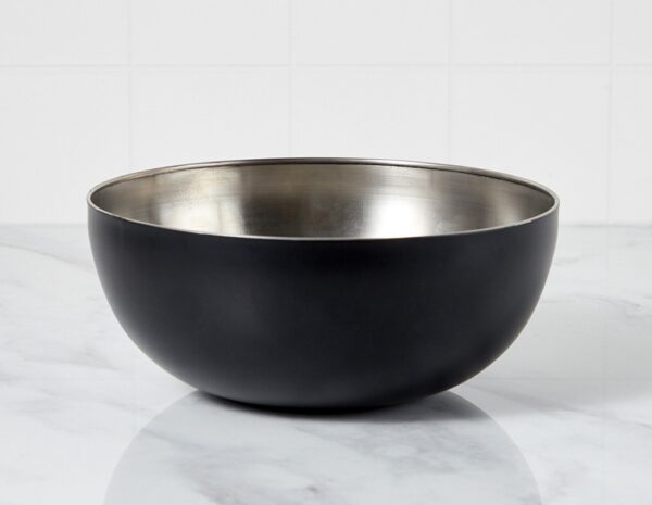 Stainless Steel Bowl Matt Black