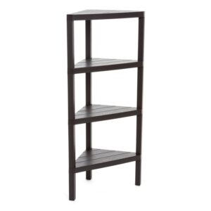 Lombok Corner Rack 4 Levels Brown