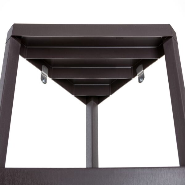 Lombok Corner Rack 4 Levels Brown - Image 4
