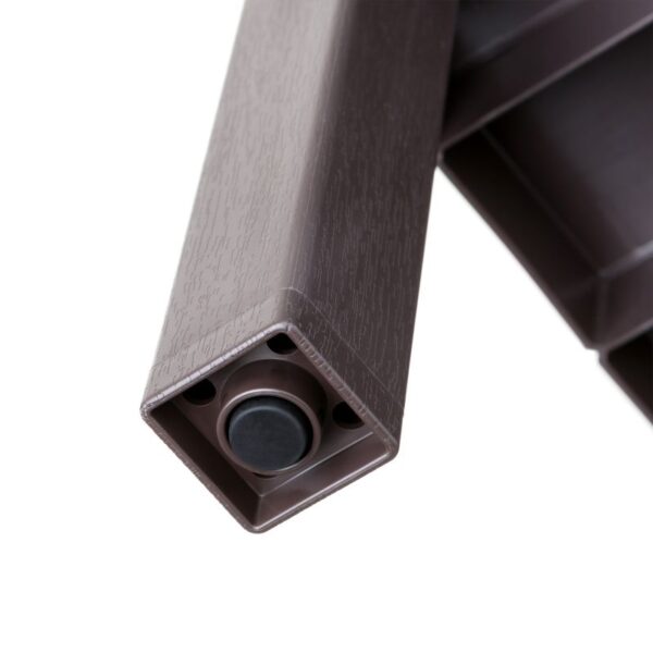 Lombok Corner Rack 4 Levels Brown - Image 5