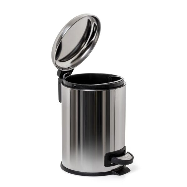 Nordic Pedal Bin 3 Lt Steel - Image 6