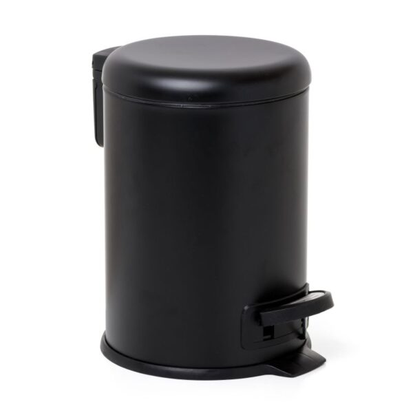 Nordic Pedal Bin 3 Lt Black - Image 4