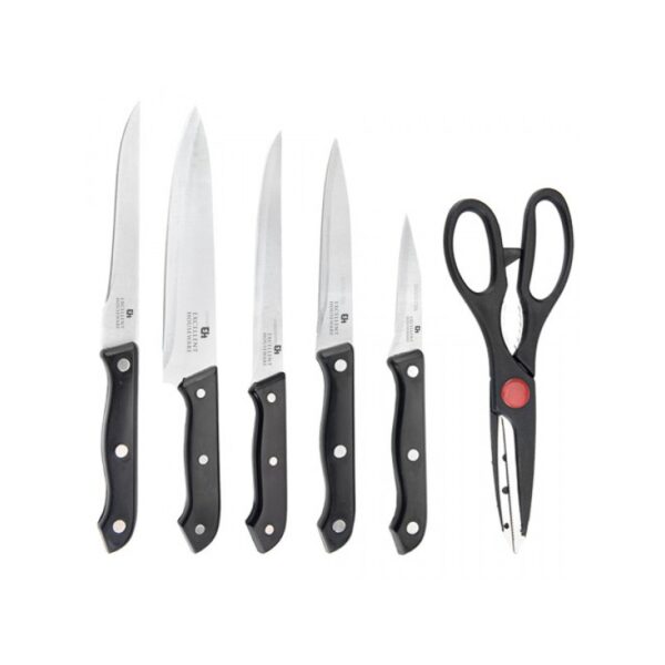 Knife Set In Wooden Block - Image 3