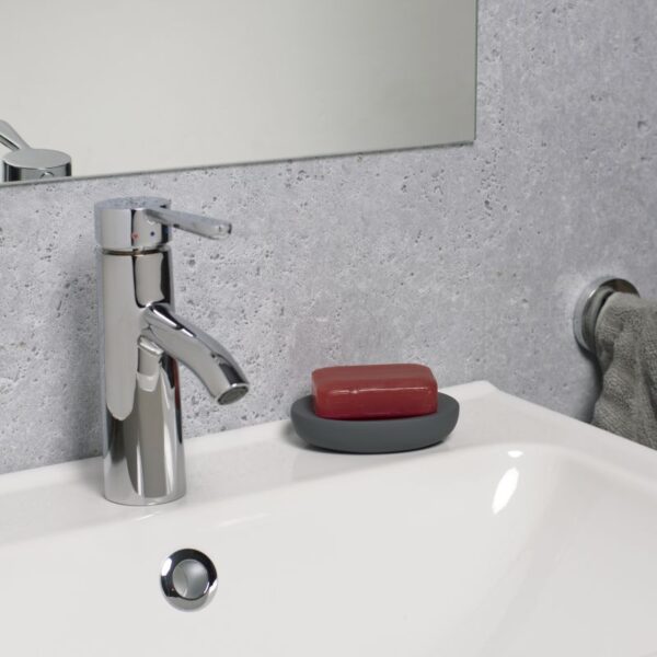 Soft Soap Dish Grey