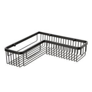 Aluminium Rect Corner Black