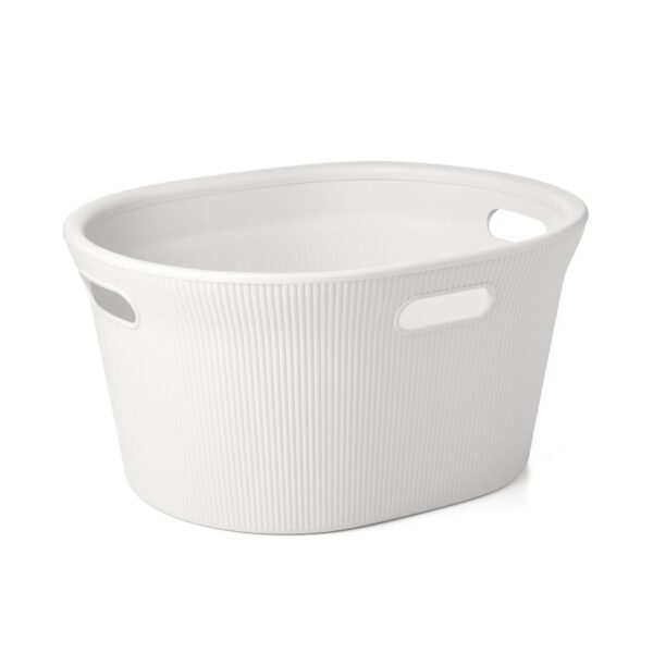 Baobab Laundry Basket White - Image 2