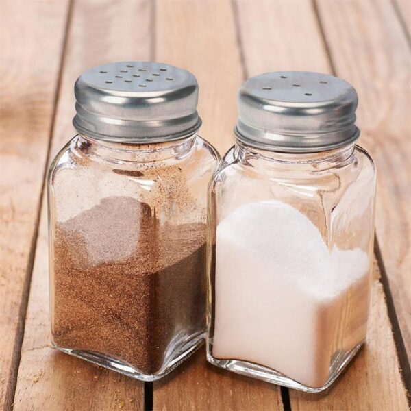 Pepper & Salt Shaker Glass