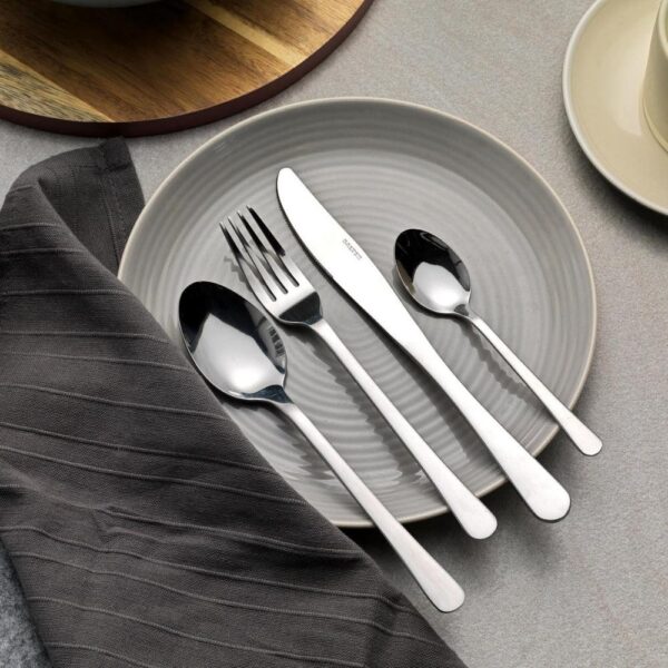 Salter 24 Pc Bakewell Cutlery Set 18/10 - Image 3
