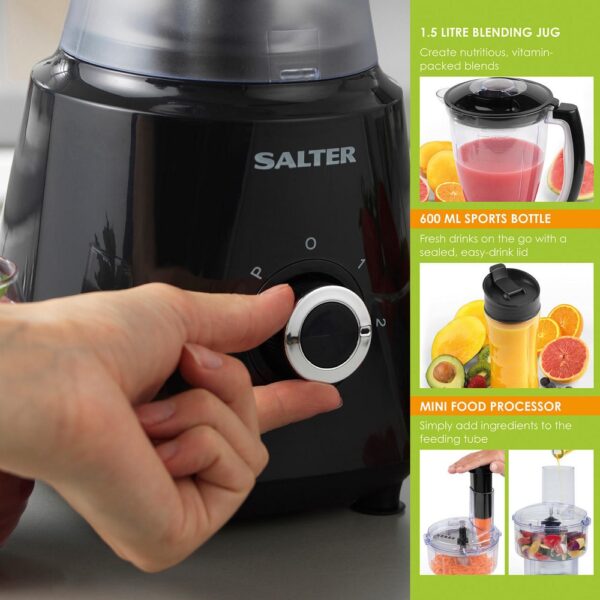 Salter Deluxe Blender & Food Processor Set - Image 8