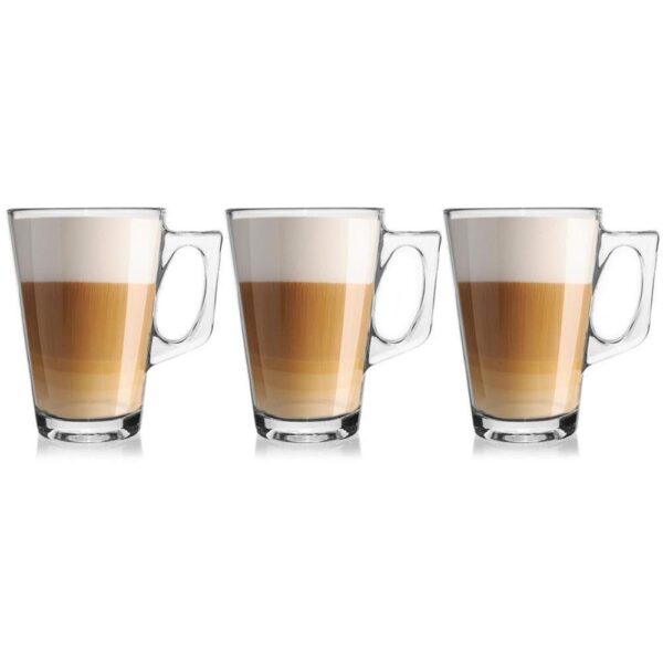 Glass Mug Set 3 Pcs 250ml - Image 5