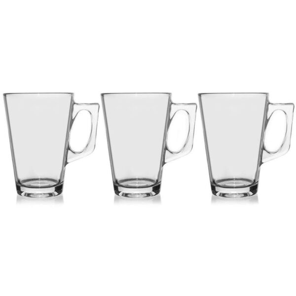 Glass Mug Set 3 Pcs 250ml - Image 6