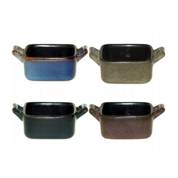 Oven Dish with Handles 10x10cm (4 Colours) - Image 9