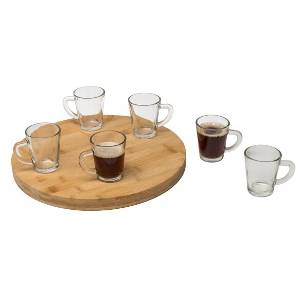 Espresso Glass Mug Set 6 Pcs 70ml - Image 3