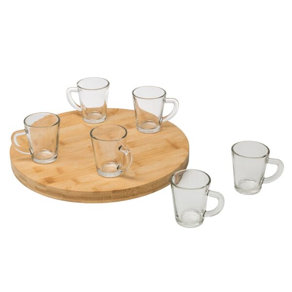Espresso Glass Mug Set 6 Pcs 70ml - Image 4