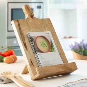 Wooden Recipe Book Stand
