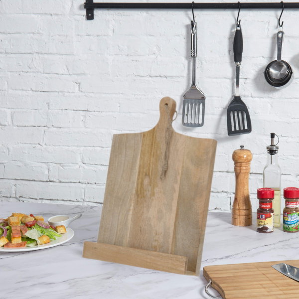 Wooden Recipe Book Stand