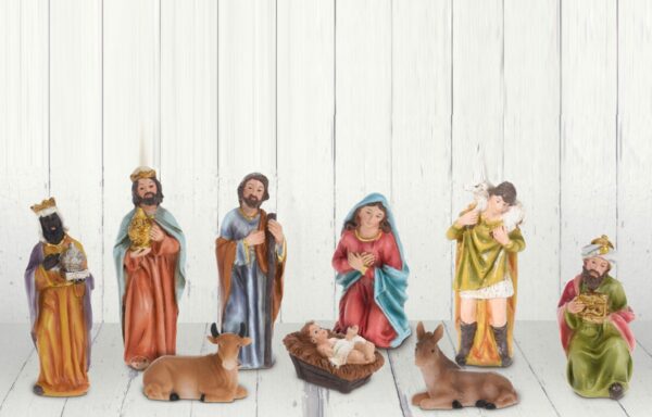 Xmas Nativity Set 9 Pcs