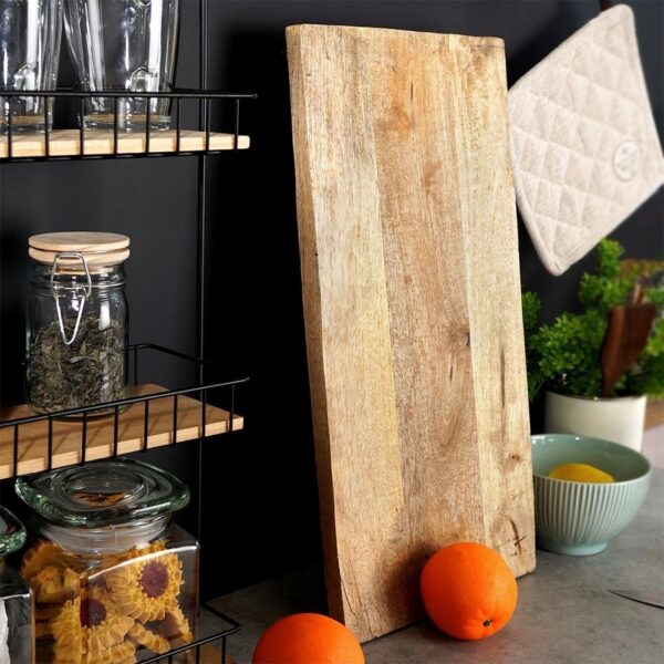 Wooden Serving Board 49x25x6cm - Image 2