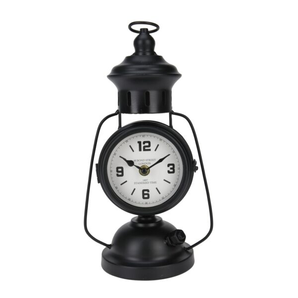 Table Clock 30cm Black