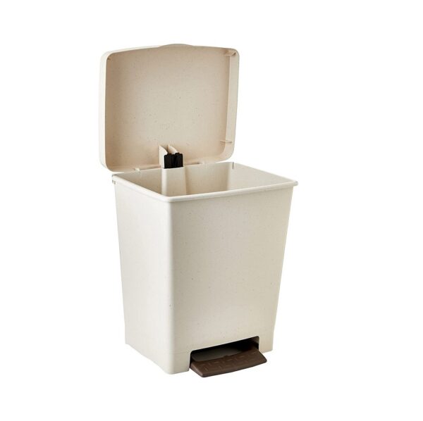 Pedal Dustbin Eco Grey - Image 5