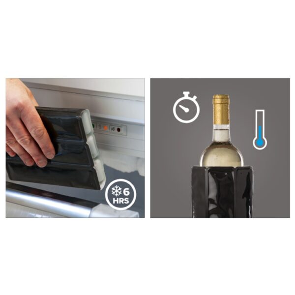 Active Cooler Wine Silver - Image 2