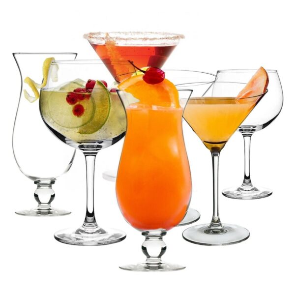 Cocktail Glasses Set of 12 Pcs - Image 2